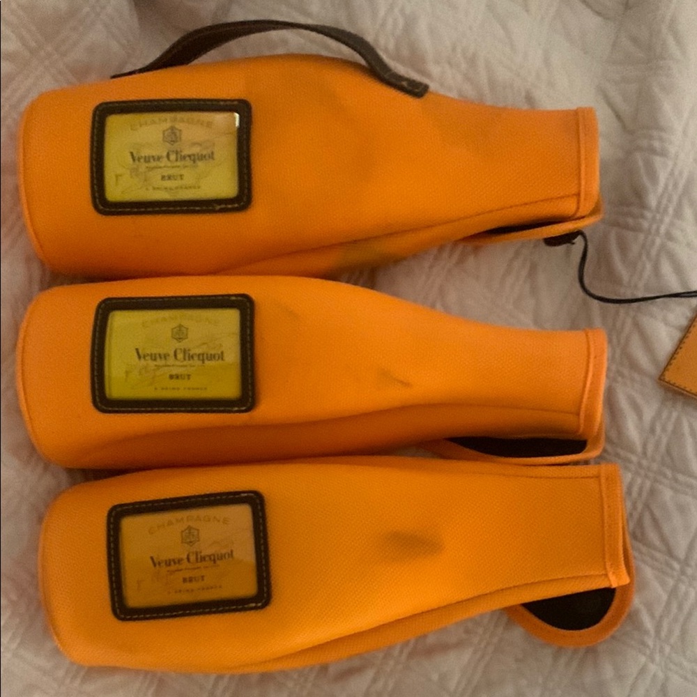 Veuve Clicquot Yellow Bottle Covers